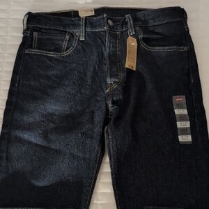 NWT Levi's 501 Original Stretch Men's 32x32 Dark Wash